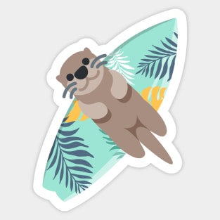 Otterly Relaxed Sticker